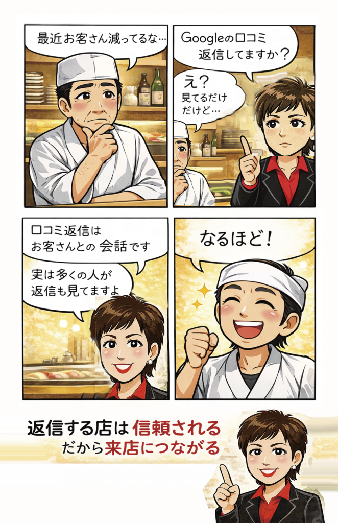 【口コミ返信】