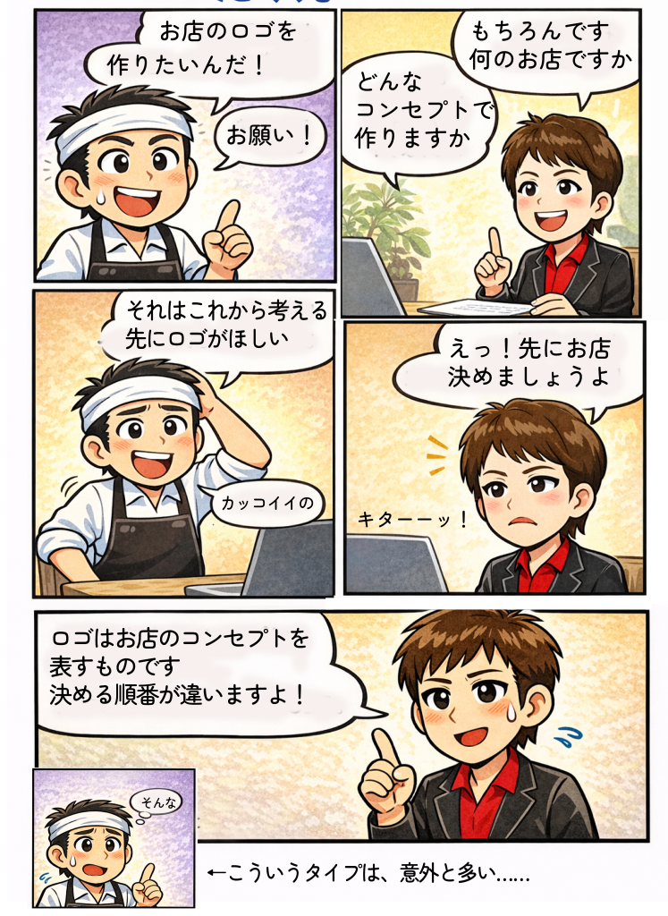 【デザイナーが見た　飲食店オーナー図鑑】