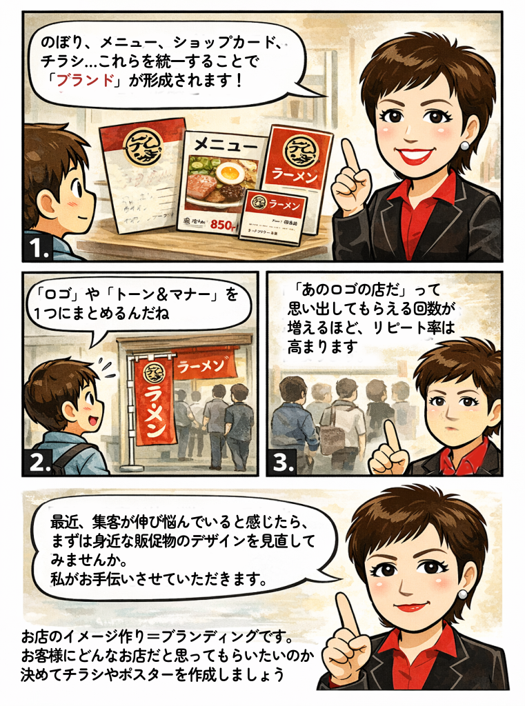 【デザインをバラバラにすると損します】